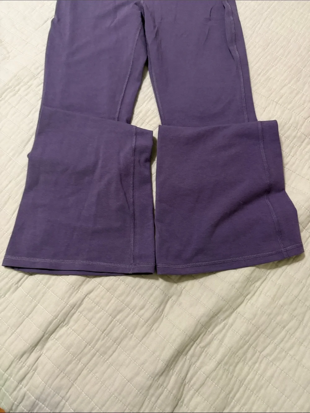 Old Navy Girls Size XL 14/16 Purple Boot-Cut Yoga Pants (high rise flare)